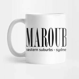 Maroubra Beach Address Mug